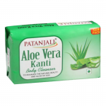 Аюрведическое мыло Алоэ Вера Канти Патанджали (Aloe Vera Kanti Body Cleanser Patanjali), 100 г. 
