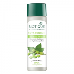  Фото - Шампунь очищающий для окрашенных волос и волос с химической завивкой с протеином сои Bio Soya Protein Biotique (Биотик), 120 мл.