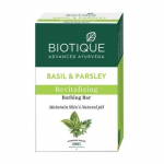 Мыло восстанавливающее с экстрактами базилика и петрушки Биотик (Bio Basil & Parsley Revitalizing Body Soap Biotique), 75 г.