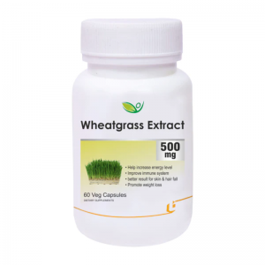  Фото - Экстракт ростков пшеницы Биотрекс (Wheatgrass Extract Biotrex), 60 кап.