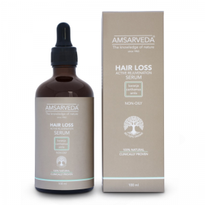  Фото - Сыворотка против выпадения волос Амсарведа (Hair Loss Active Rejuvenation Serum Amsarveda), 100 мл.