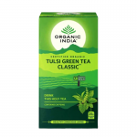 Чай Тулси Зелёный Классический Органик Индия (Tulsi green tea classic Organic India), 25 пак.