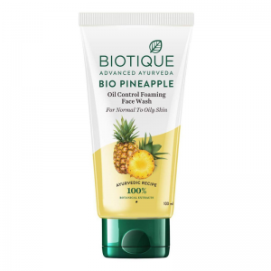  Фото - Гель для умывания Био «Ананас» Биотик (Bio Pineapple Oil Control Foaming Face Wash Biotique), 100 мл. 