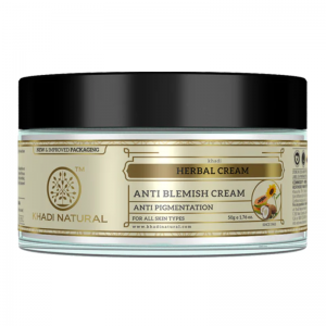  Фото - Травяной крем для лица против пигментных пятен Кхади Натурал (Herbal Anti Blemish Cream Khadi Natural), 50 г.