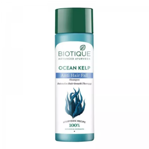  Фото - Шампунь против выпадения волос с экстрактом морских водорослей Биотик (Ocean Kelp Anti Hair Fall Shampoo Biotique), 190 мл.