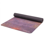 Коврик для йоги Медитация Эгойога (Meditation Egoyoga), микрофибра/каучук 183х66х0,3 см.