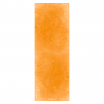 Коврик для йоги Оранжевый Эгойога (Orange Egoyoga), микрофибра/каучук 183х66х0,3 см.