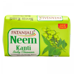  Фото - Аюрведическое мыло с маслом дерева Ним Патанджали (Neem Kanti soap Patanjali), 100 г.