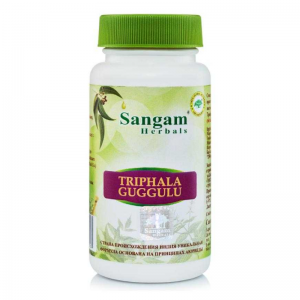  Фото - Трифала Гуггул Сангам Хербалс (Triphala Guggulu Sangam Herbals), 60 таб.