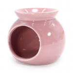 Аромалампа Розовая керамика глазурь, 6 см.
