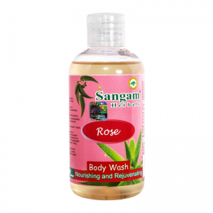 Гель для душа с алоэ роза сангам хербалс body wash rose Sangam Herbals