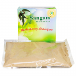 Сухой шампунь для волос на основе мыльного ореха Сангам Хербалс (Herbal Dry Shampoo Sangam Herbals), 100 г.