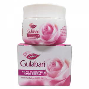  Фото - Охлаждающий увлажняющий крем для лица с маслом розы Гулабари Дабур (Gulabari Moisturising Cold Cream with natural rose oil Dabur), 55 мл.