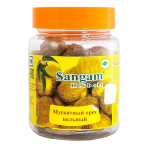  Фото - Мускатный орех цельный Сангам Хербалс (Sangam Herbals), 50 г.