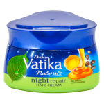 Крем для волос Ночное восстановление Дабур Ватика (Night Repair Hair Cream Dabur Vatika), 140 мл.