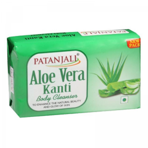  Фото - Мыло Алоэ Вера Патанджали (Aloe Vera Kanti Body Cleanser Patanjali), 75 г.