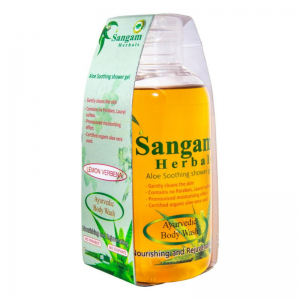 Гель для душа на основе алоэ вера лимон и вербена сангам хербалс aloe soothing shower g Sangam Herbals