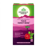Чай Тулси Сладкая роза Органик Индия (Tulsi sweet rose Organic India), 25 пак.