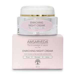  Фото - Крем для лица питательный ночной Амсарведа (Enriching Night Cream Amsarveda), 50 мл.
