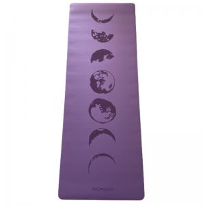  Фото - Коврик для йоги Луна Фиолетовый Эгойога (Moon Purple Egoyoga), полиуретан/каучук 185х68х0,4 см.