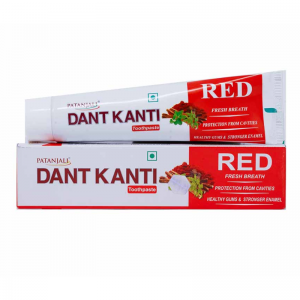  Фото - Красная зубная паста Дент Канти Красная Патанджали (Red Toothpaste Dant Kanti Patanjali), 20 г.
