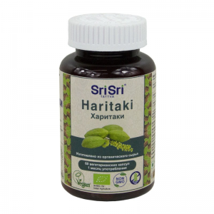  Фото - Харитаки Шри Шри Таттва (Haritaki Capsules Sri Sri Tattva), 60 вегетарианских капсул по 500 мг.