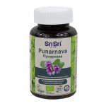 Пунарнава Шри Шри Таттва (Punarnava Capsules Sri Sri Tattva), 60 вегетарианских капсул по 500 мг.