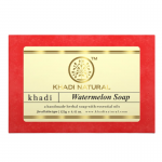 Глицериновое мыло ручной работы с арбузом Кхади Натурал (Watermelon soap Khadi Natural), 125 г.