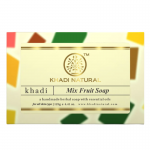 Глицериновое мыло ручной работы фруктовый микс Кхади Натурал (Mix fruit soap Khadi Natural), 125 г.