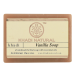Глицериновое мыло ручной работы с ванилью Кхади Натурал (Vanilla soap Khadi Natural), 125 г.