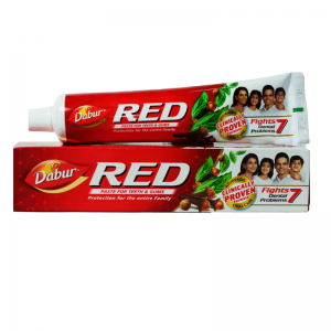  Фото - Аюрведическая зубная паста красная Дабур (Red Paste for Teeth & Gums Dabur), 200 г.