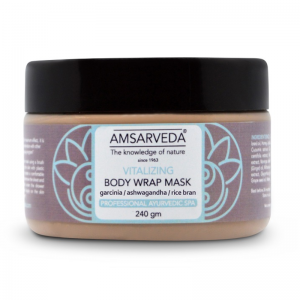  Фото - Маска-обертывание для тела тонизирующая Амсарведа (Vitalizing Body Wrap Mask Amsarveda), 240 г.