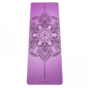  Фото - Коврик для йоги Мандала Фиолетовый Эгойога (Mandala Purple Egoyoga), полиуретан/каучук 185х68х0,4 см.