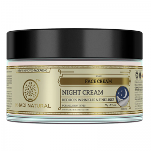  Фото - Травяной крем для лица Ночной Кхади Натурал (Herbal Face Night Cream Khadi Natural), 50 мл.