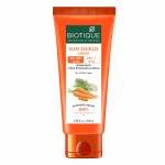 Солнцезащитный лосьон с Морковью Биотик (Sun Shield Carrot Sunscreen Ultra Protective Lotion Spf 40+ Biotique), 100 мл.
