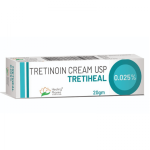  Фото - Третиноин крем Третихел 0,025% от морщин и акне Хилинг Фарма (Tretinoin Cream USP Tretiheal 0,025% Healing Pharma), 20 г.