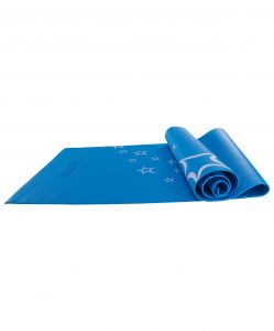  Фото - Коврик для йоги Starfit, 173x61x0,5 см, с рисунком, синий