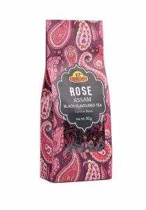  Фото - Чай черный индийский с розой Ассам Роза (Black Indian tea with rose Assam rose), 50г.