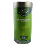 Чай зеленый с лемонграссом Панчакарма Хербс (Lemongrass green tea Panchakarma Herbs) в металлической банке, 75 г.