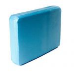 Блок опорный для йоги из EVA-пены (30х20х5), синий