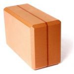 Кирпич для йоги из EVA-пены Yoga brick Supersize (22,6х15,3х10), оранжевый
