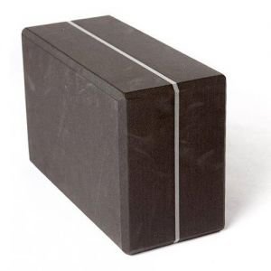  Фото - Кирпич для йоги из EVA-пены Yoga brick Supersize (22,6х15,3х10), серый