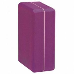  Фото - Кирпич для йоги из EVA-пены Yoga brick Supersize (22,6х15,3х10), фиолетовый