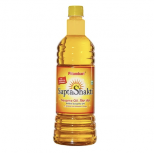  Фото - Кунжутное масло Сапташакти Питамбари (Sesame Oil «Saptashakti» Pitambari), 500 мл.