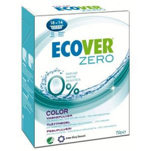  Фото - Экологический стиральный порошок-ультраконцентрат для цветного белья Ecover COLOR ZERO, 750 гр.