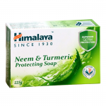 Антибактериальное мыло Ним и Куркума Хималая (Neem & Turmeric Soap Himalaya), 125 г.