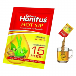 Порошок от кашля и простуды Хонитус Дабур (Cough and Cold remedy Hot Sip Honitus Dabur), 7 пак. 4 г.