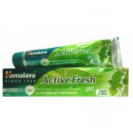 Аюрведическая зубная паста-гель Активная Свежесть Хималая (Active Fresh Gel Himalaya), 80 г.