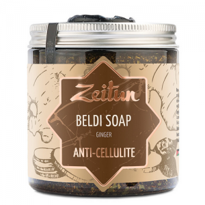  Фото - Мыло Бельди с имбирем антицеллюлитное Зейтун (Soap with ginger anti-cellulite Zeitun), 250 мл