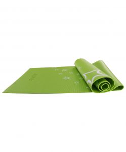 Фото - Коврик для йоги Starfit, 173x61x0,5 см, с рисунком, зеленый